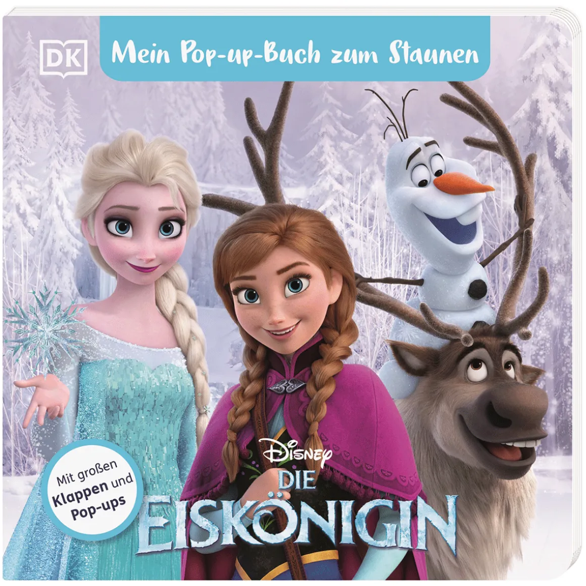 Mein Pop-up-Buch zum Staunen. Disney Die Eiskönigin: Mit großen Klappen und Pop-ups. Hochwertiges Bilderbuch mit Reimen. Für Kinder ab 2 Jahren.