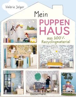 Mein Puppenhaus aus 100% Recyclingmaterial.