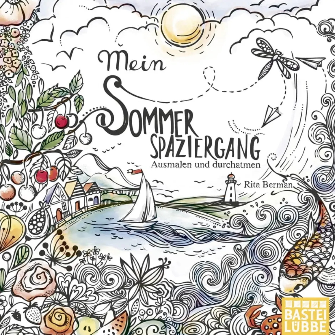 Mein Sommerspaziergang - Ausmalen und durchatmen