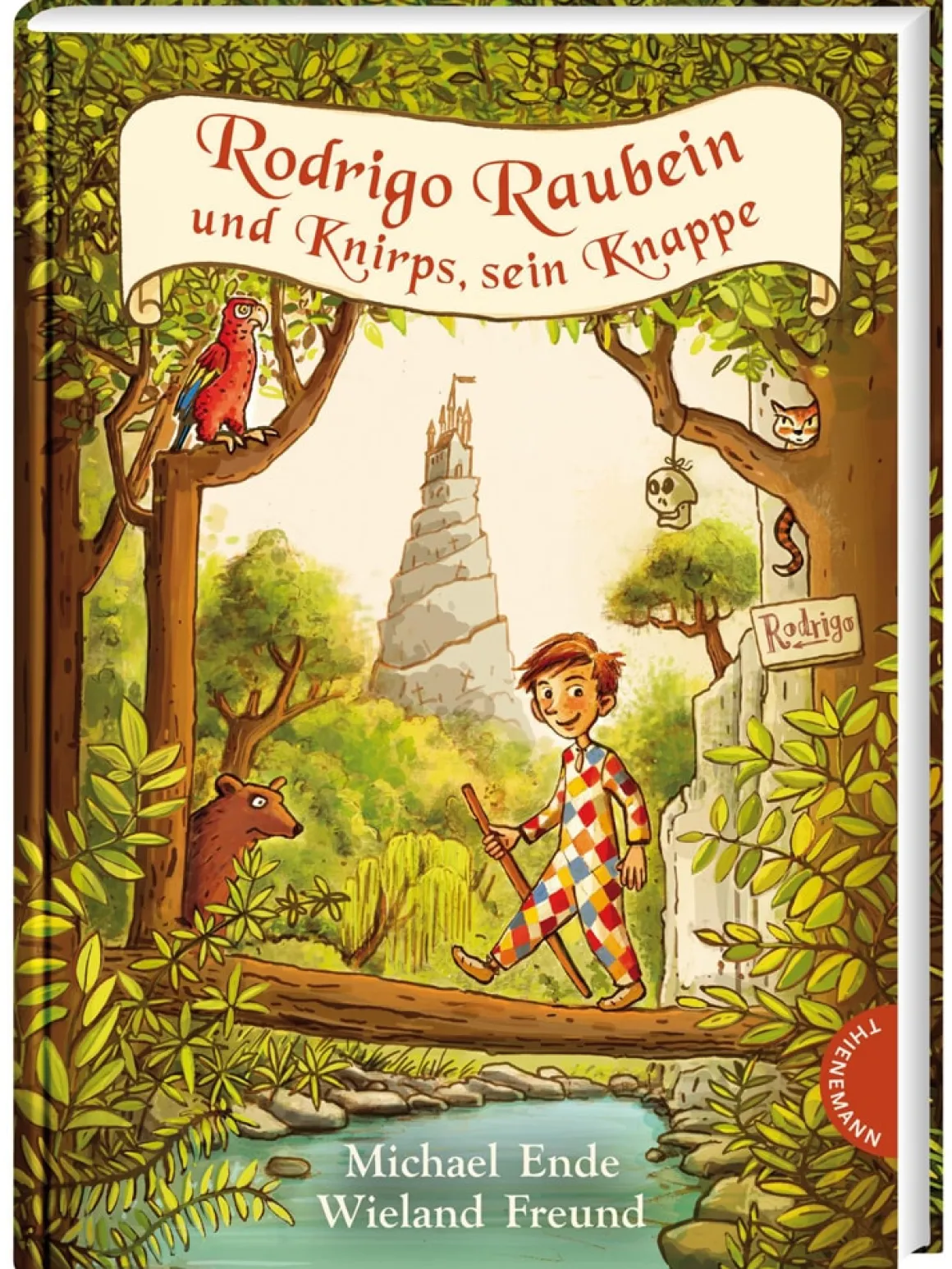 Michael Ende. Rodrigo Raubein und Knirps, sein Knappe.