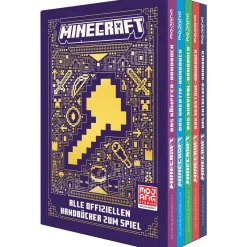 Minecraft Alle offiziellen Handbücher zum Spiel.