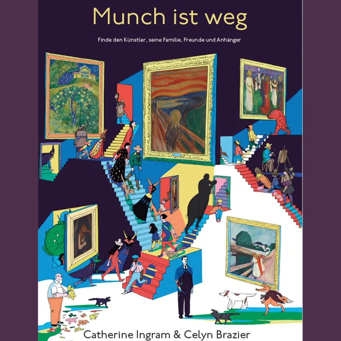 Munch ist weg. Finde den Künstler, seine Familie, Freunde und Anhänger.