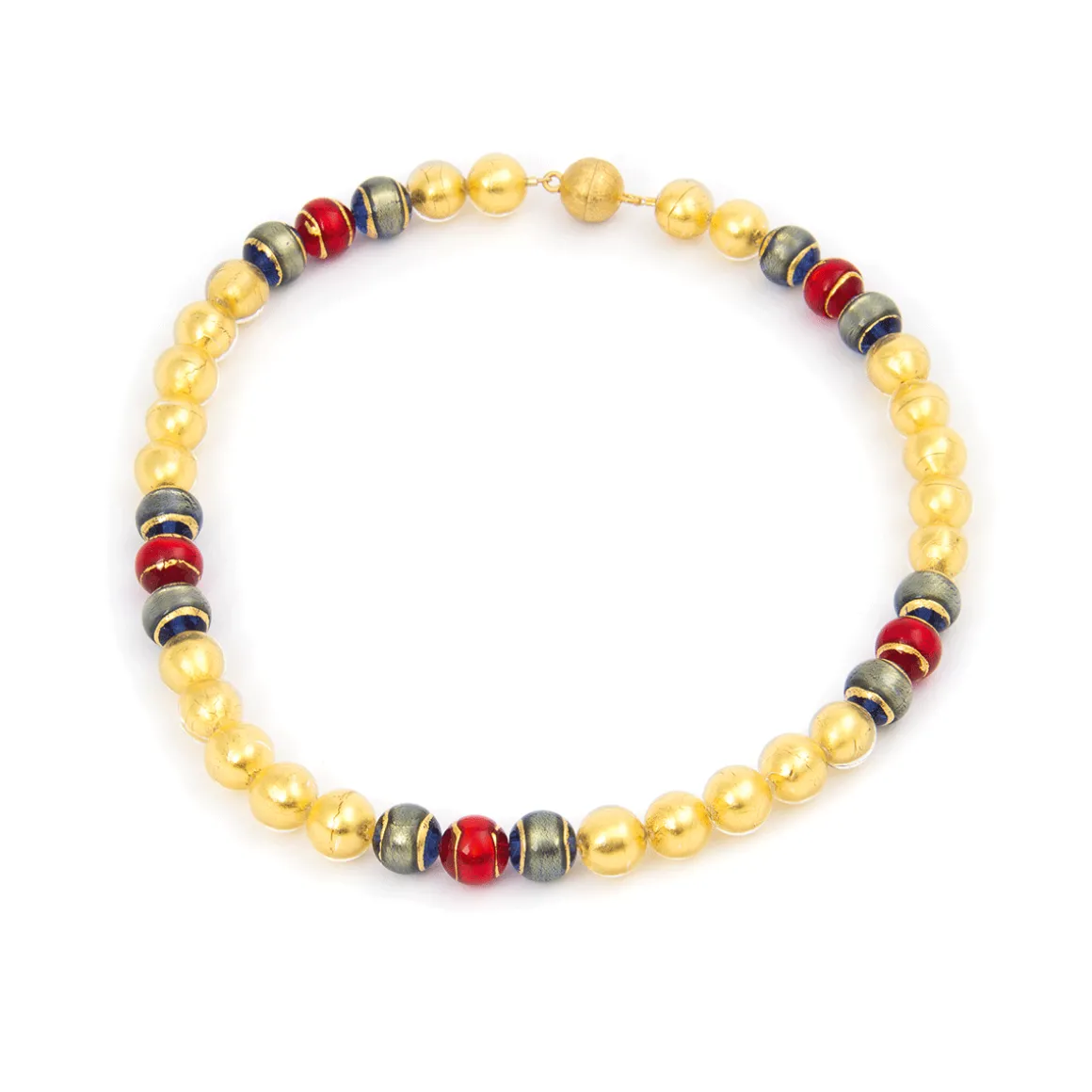 Murano-Collier »Dreiklang«.