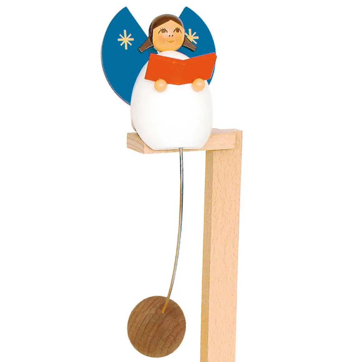 Pendelfigur »Lesender Engel«.