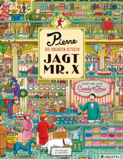 Pierre, der Irrgarten-Detektiv, jagt Mr. X.