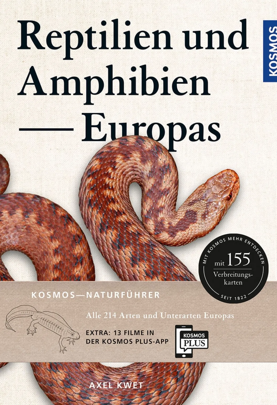 Reptilien und Amphibien Europas.