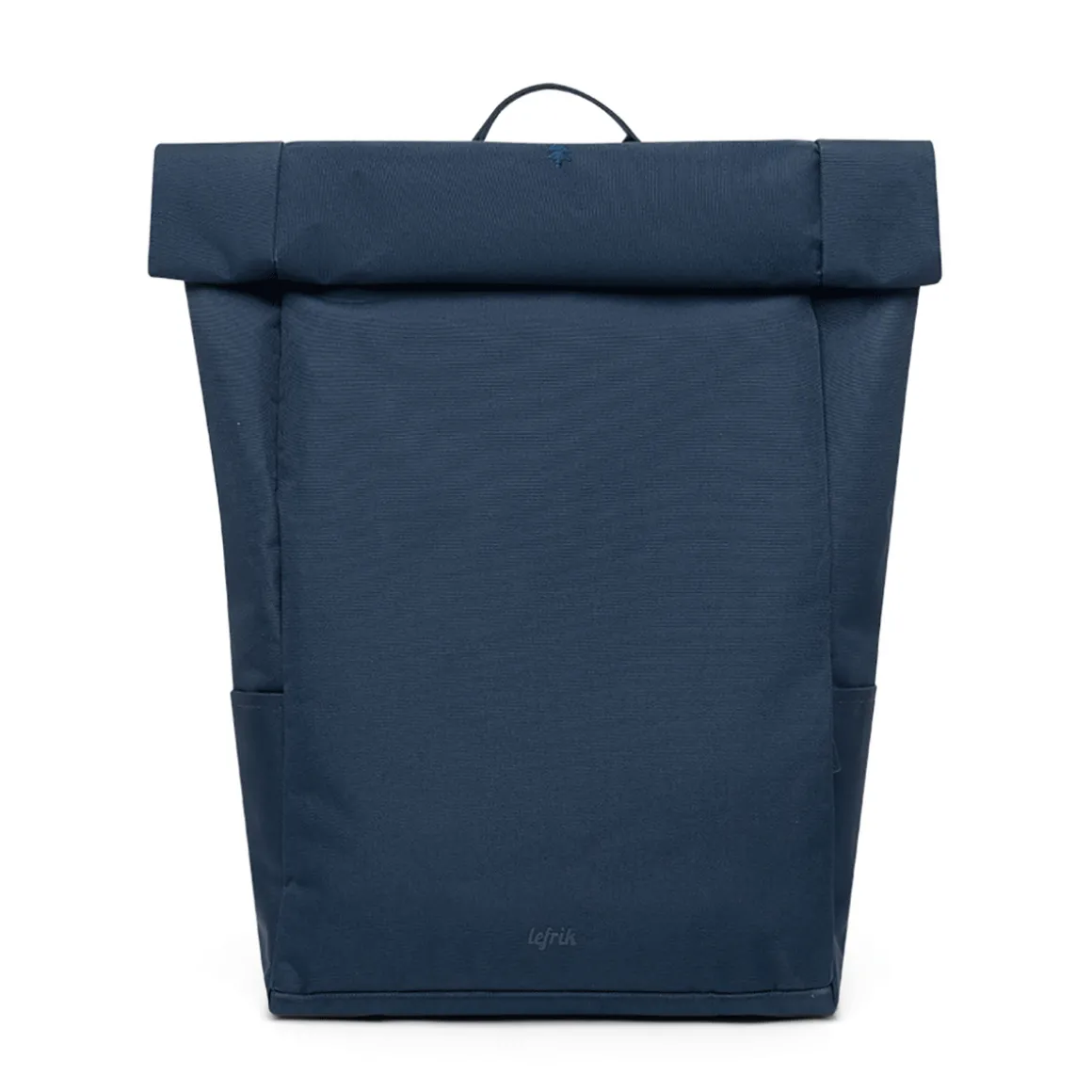 Rolltop-Rucksack, navyblau.