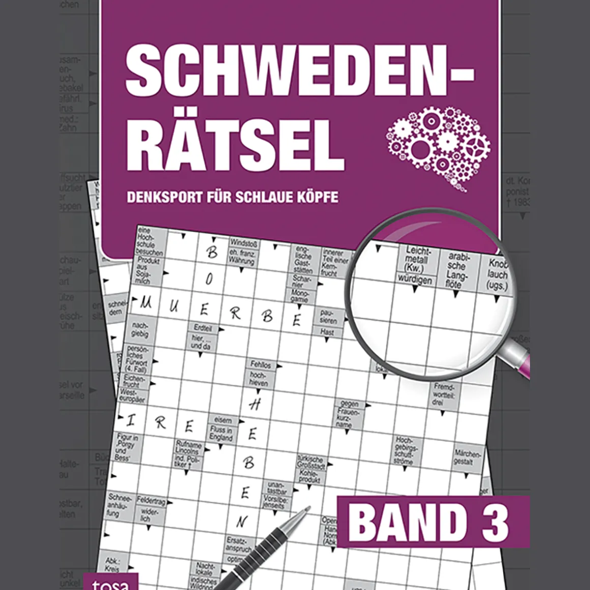 Schweden-Rätsel Band 3. Denksport für schlaue Köpfe.