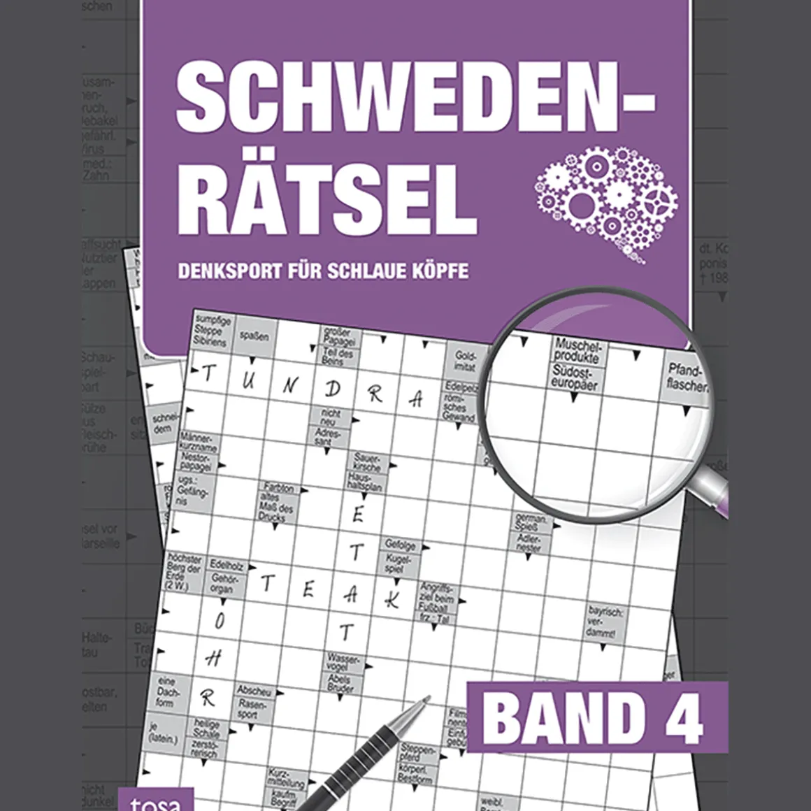 Schweden-Rätsel Band 4. Denksport für schlaue Köpfe.