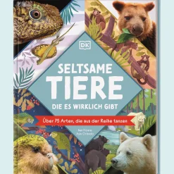 Seltsame Tiere, die es wirklich gibt. Über 75 Arten, die aus der Reihe tanzen.