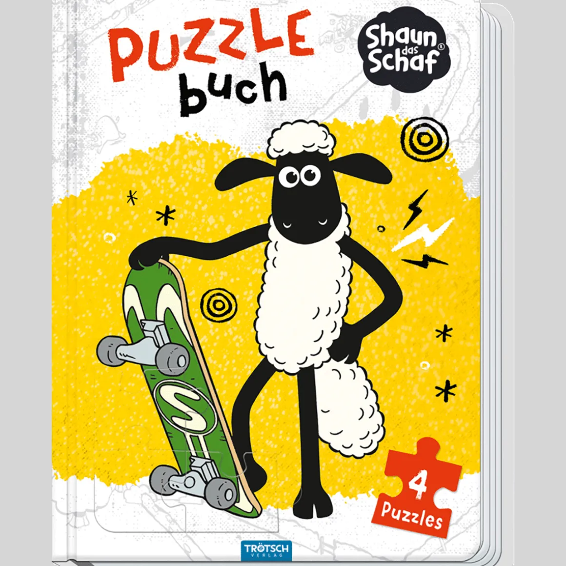 Shaun das Schaf Puzzlebuch.