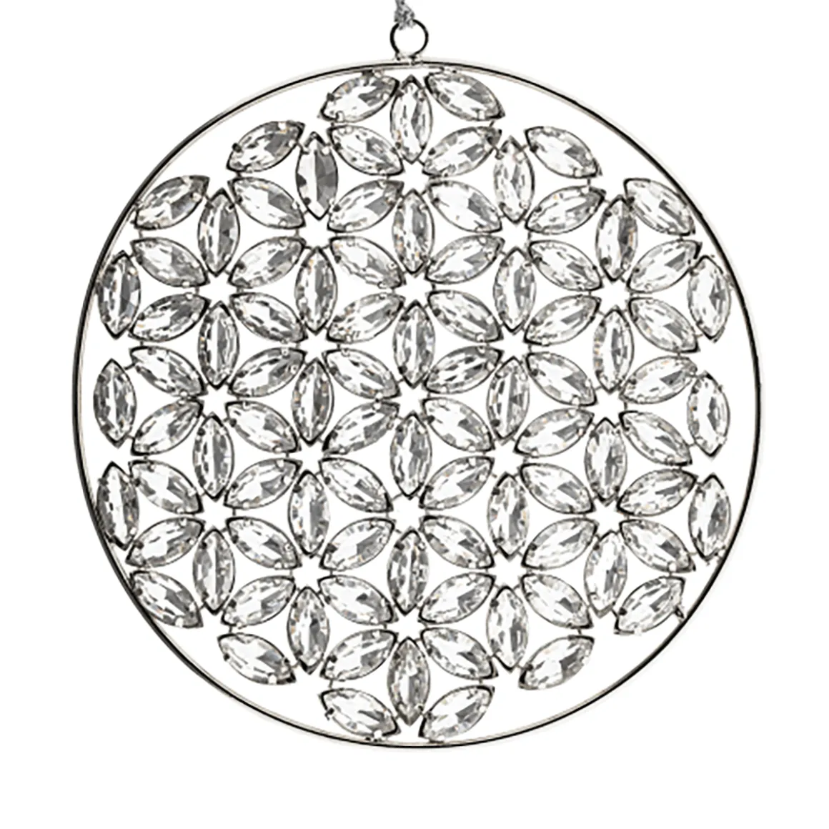 Sonnenfänger Kristall „Blume des Lebens“
