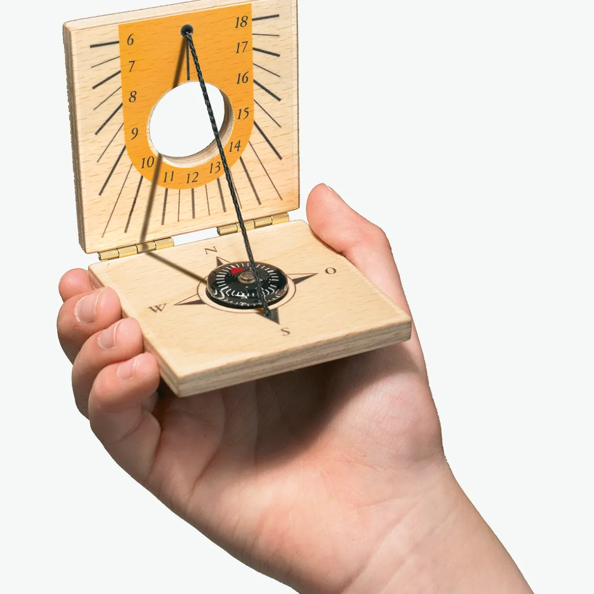 Sonnenuhr für Kinder.