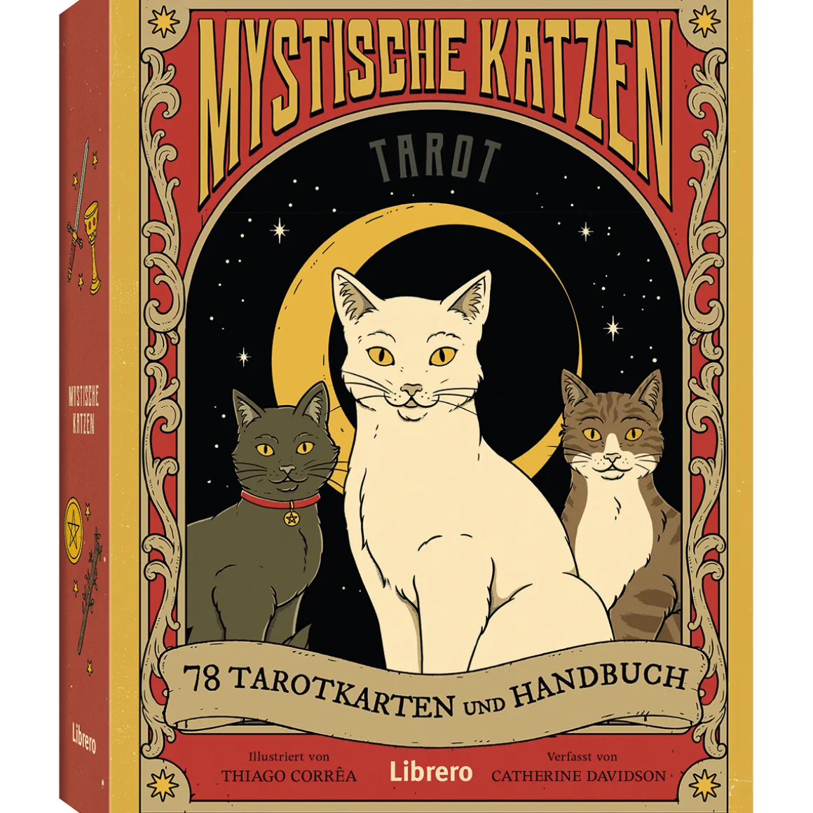 Tarot »Mystische Katzen«.