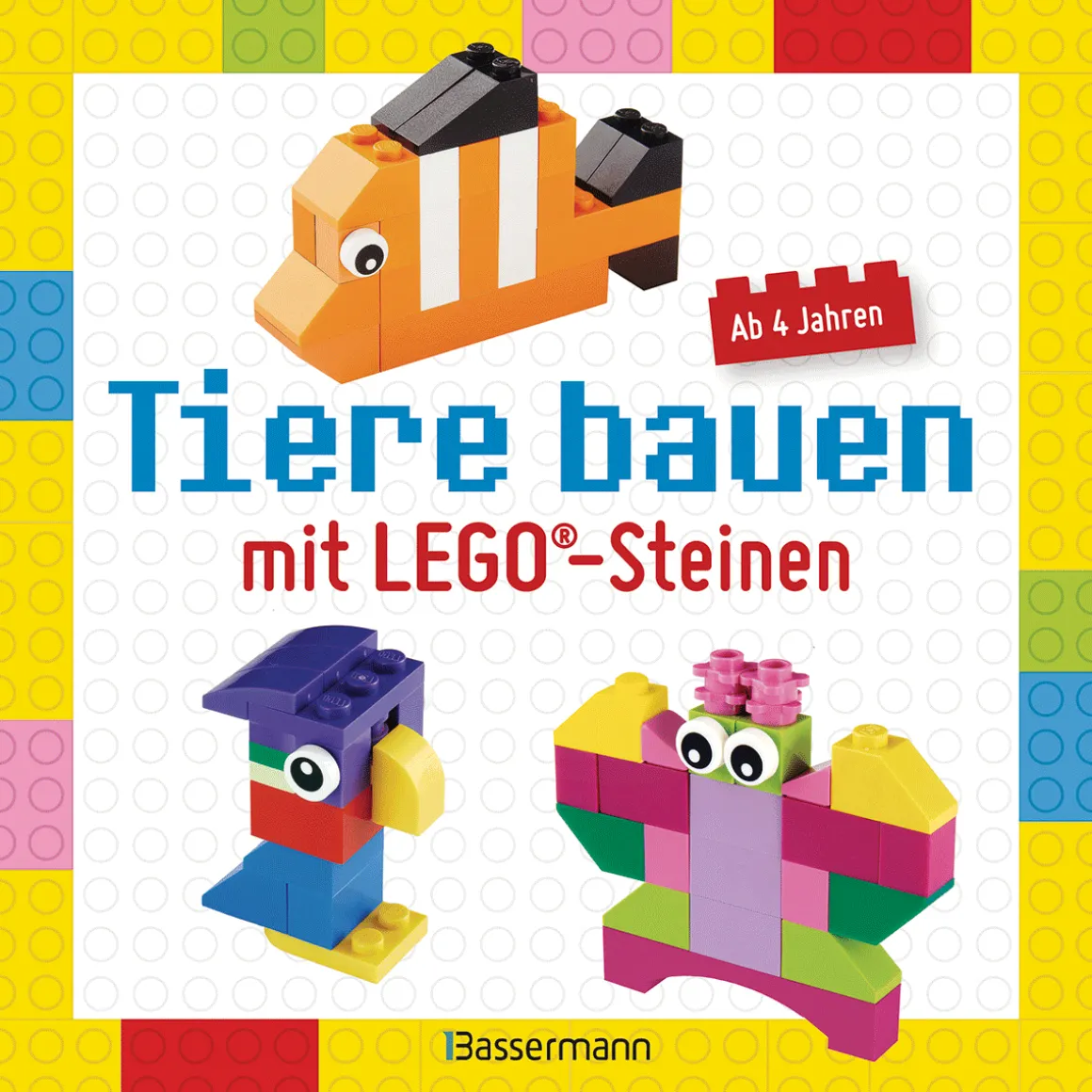 Tiere bauen mit Lego-Steinen.