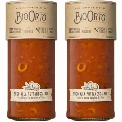Tomatensauce Puttanesca, Bio, 2er-Set.