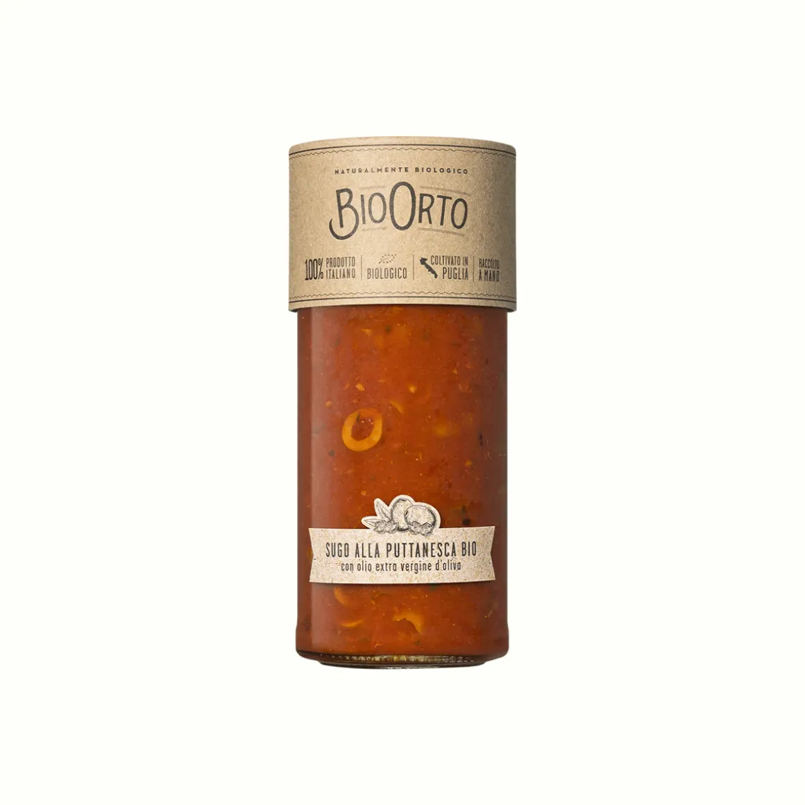 Tomatensauce Puttanesca, Bio.