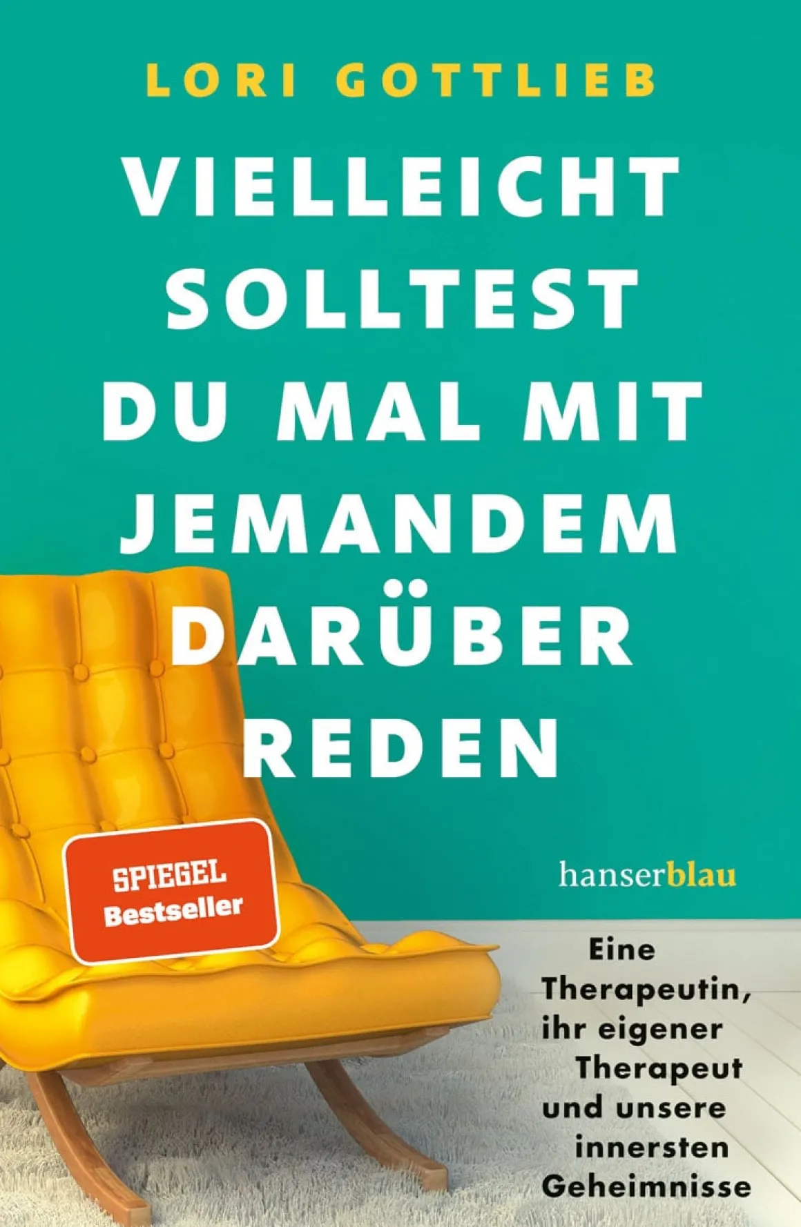 Vielleicht solltest du mal mit jemandem darüber reden.