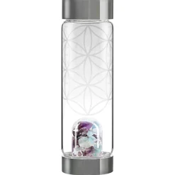 VitaJuwel-Trinkflasche ViA »Blume des Lebens«.