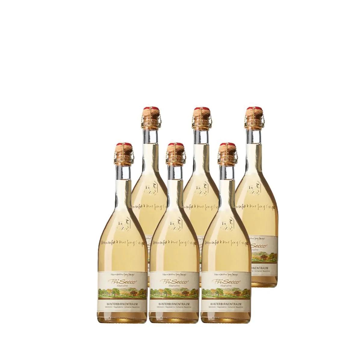 Winterbirnentraum alkoholfrei, 6er-Set.