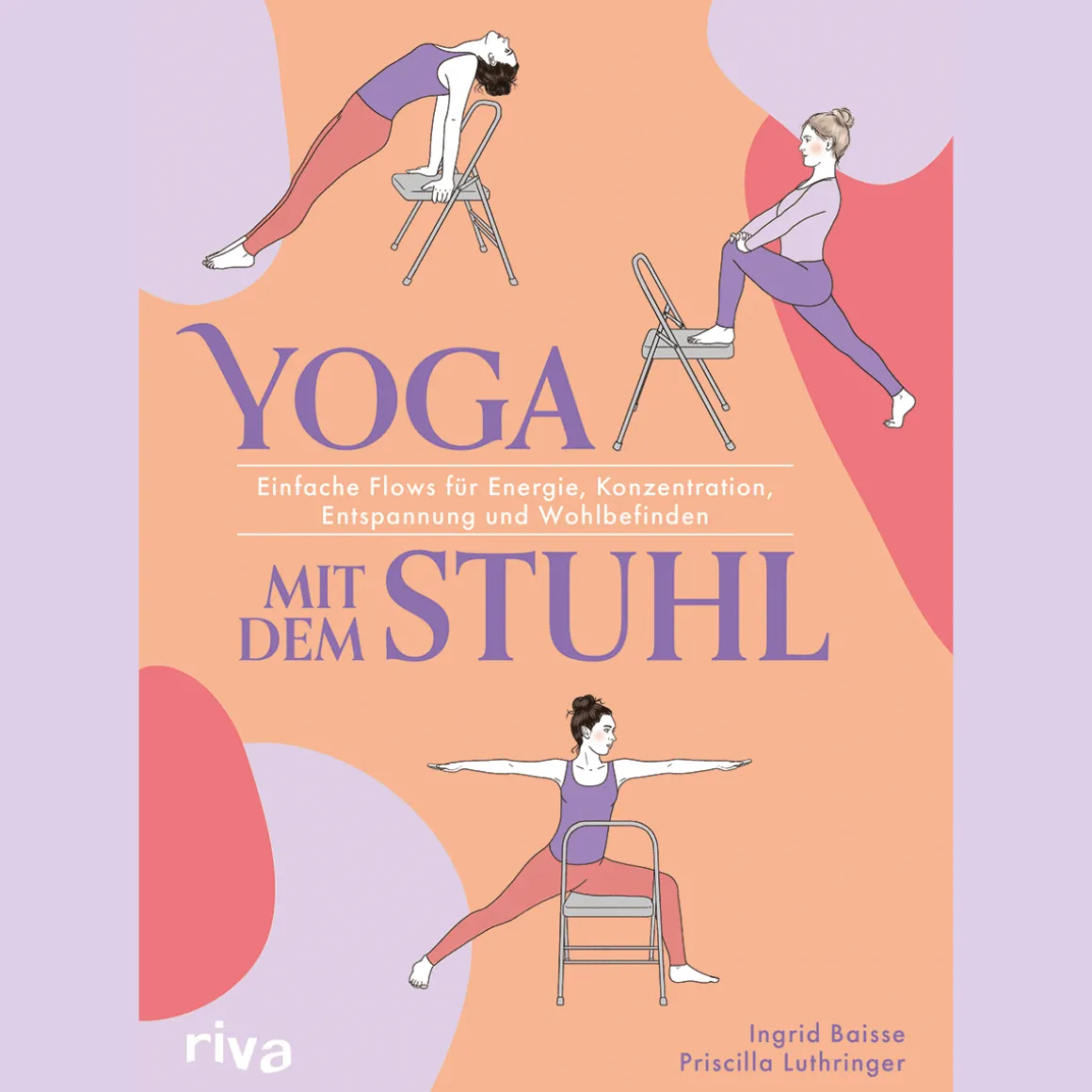 Yoga mit dem Stuhl.