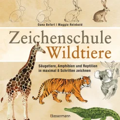 Zeichenschule Wildtiere.