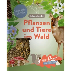 ZEIT leo. Erforsche die Tiere und Pflanzen im Wald.