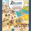 Zeitreise im Schlafanzug. Erlebe das alte Ägypten: Geschichte für Kinder (Kindersachbuch) I Mit bunten Wimmelbildern und extragroßen Aufklappseiten.